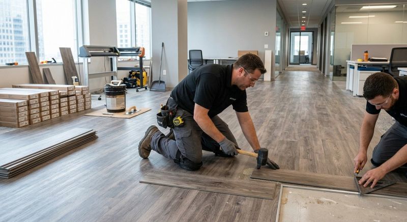 Linoleum Floor Installation in Edgewood, MD