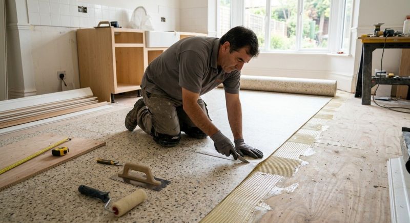 Linoleum Floor Installation in Joppa, MD