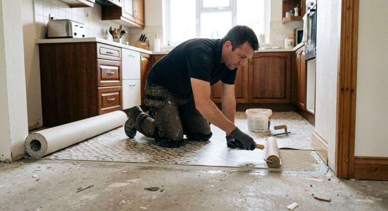 Linoleum Floor Installation in Middle River, MD