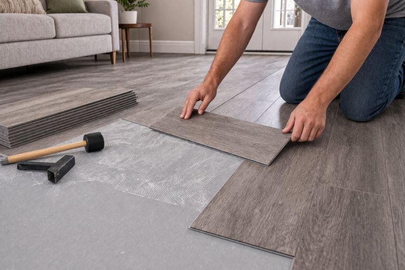 Luxury Vinyl Tile Installation in Harford County, MD