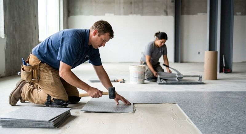 Lvt Flooring Installation in Monkton, MD