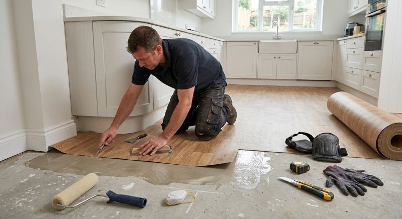 Sheet Linoleum Installation in Fallston, MD