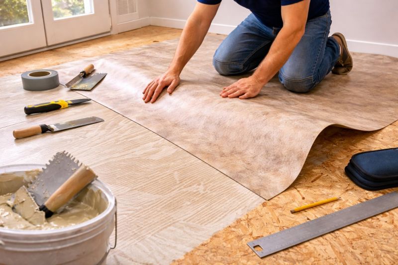 Sheet Vinyl Installation in Baltimore, MD
