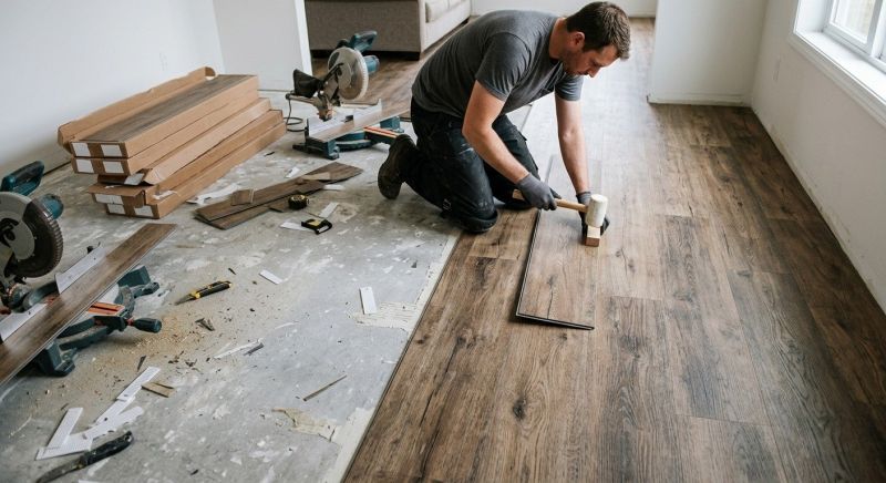 Vinyl Flooring Installation in Abingdon, MD
