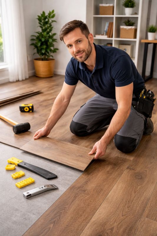 Vinyl Flooring Installation in Owings Mills, MD